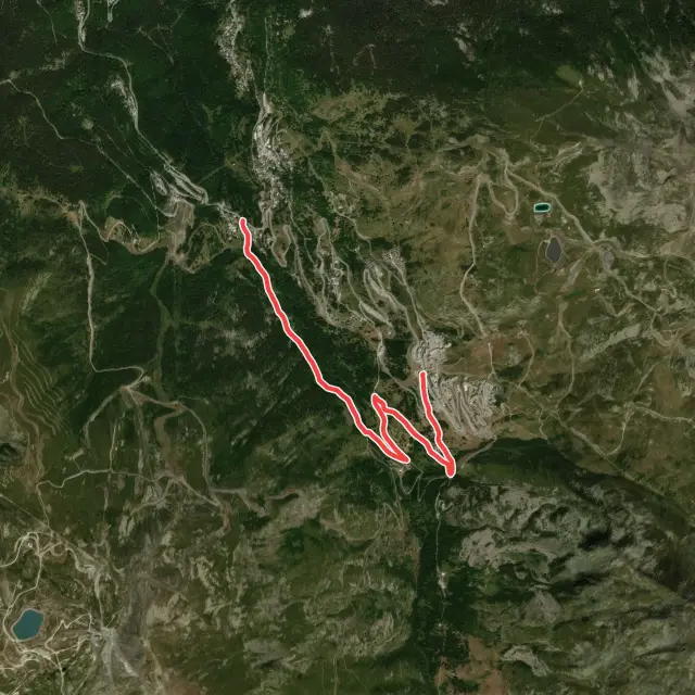 Mountain Biking Trails in Valmeinier