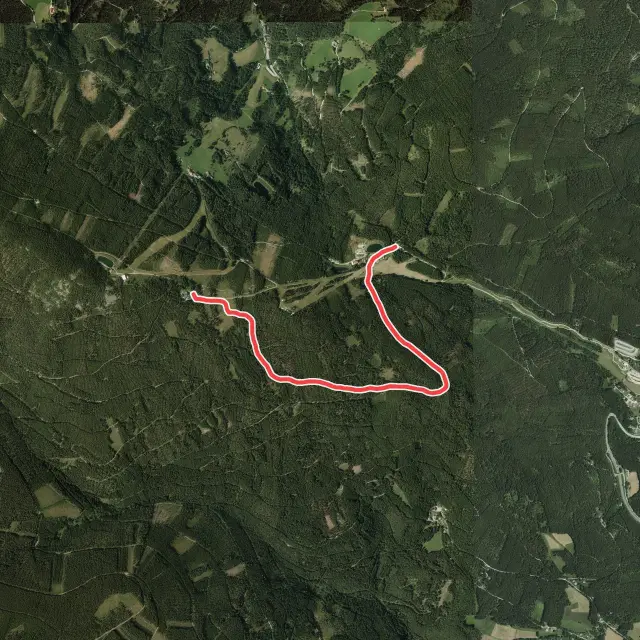 Haller Route bergab