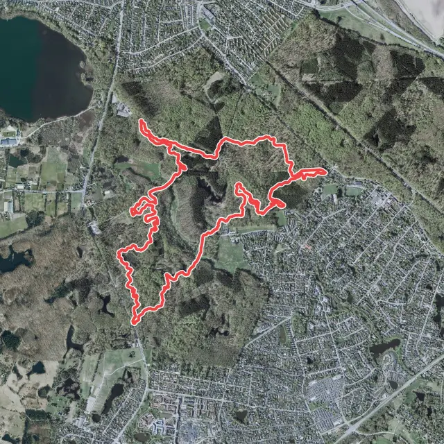 Cross-Country Trails in the Capital Region of Denmark