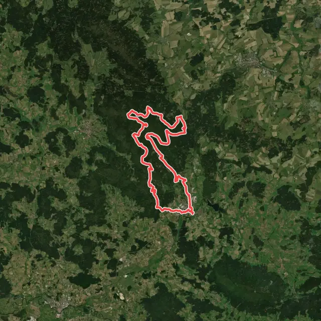 MTB-Tour 19 Further Čerchov-Tour