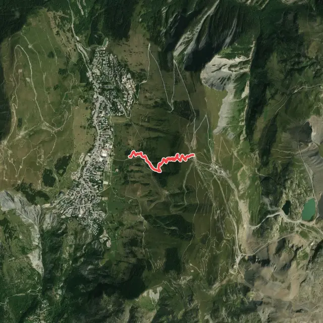 Downhill Trails in Les Deux Alpes