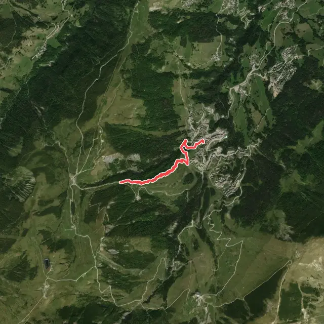 Mountain Biking Trails in Les Avanchers-Valmorel