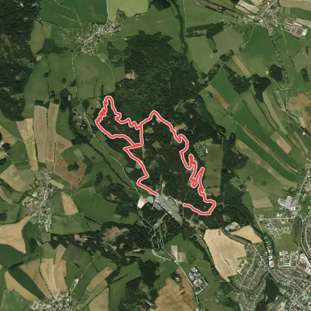Mountain Biking Trails in Vysočina Region